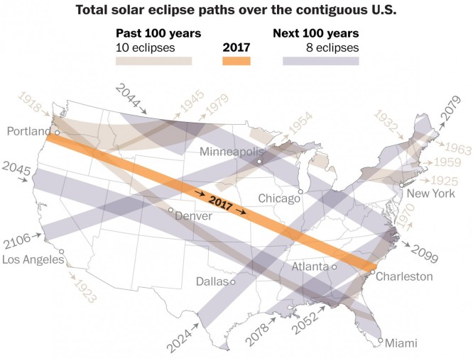 Future Eclipse Map